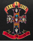 Kepurė  Guns and roses cross